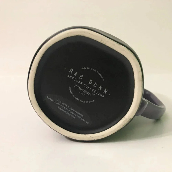 Rae Dunn Wicked Witch  Black and Purple Halloween Coffee Mug - Picture 8 of 12